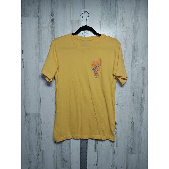 NIKE Dri Fit Tee Men's Small Soft Short Sleeve T Shirt Power & Peace Self Care - Picture 1 of 4